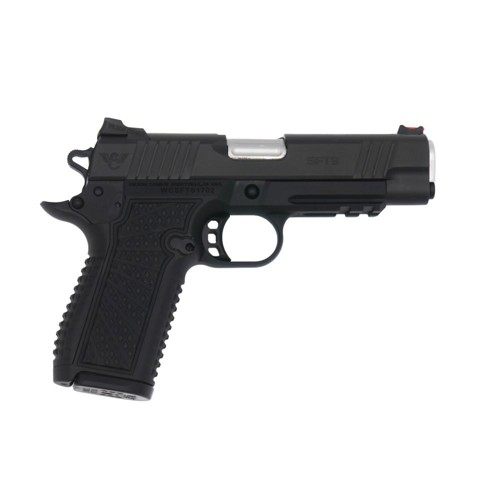 WILSON COMBAT SFT9 Compact 9mm 4.25" Lightrail Blk DLC 15rd for sale at KYGUNCO.