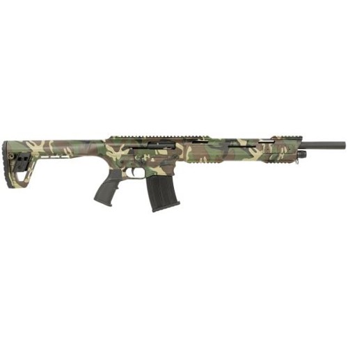 TOKAREV TAR 12P 12 Gauge 3" 18.5" 5rd Semi-Auto Shotgun | M81 Woodland Camo for sale at KYGUNCO.