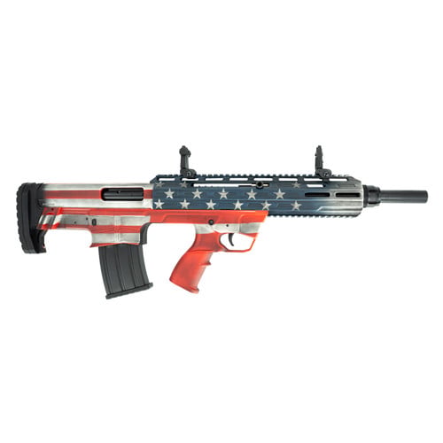 TOKAREV TBP 12 Gauge 3" 18.5" 5rd Semi-Auto Shotgun | American Flag for sale at KYGUNCO.