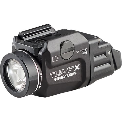 STREAMLIGHT TLR-7 X 500 Lumen LED Rail Mount Weapon Flashlight | Matte Black for sale at KYGUNCO.