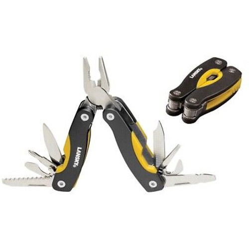 LANSKY Mini Multi-Tool 12 Functions w/ Black Plastic Handles for sale at KYGUNCO.