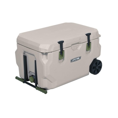 LIFETIME 65 Quart Cooler w/ Wheels, Pumice Stone for sale at KYGUNCO.