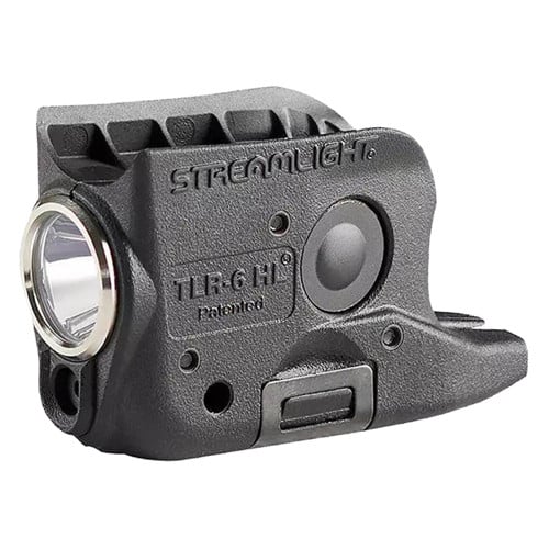 STREAMLIGHT TLR-6 HL 300 Lumen Light + Red Laser for Glock 42/43 | Matte Black for sale at KYGUNCO.
