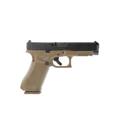 GLOCK G47 G5 MOS 9mm 4.49" 17rd Optic Ready Pistol | FDE