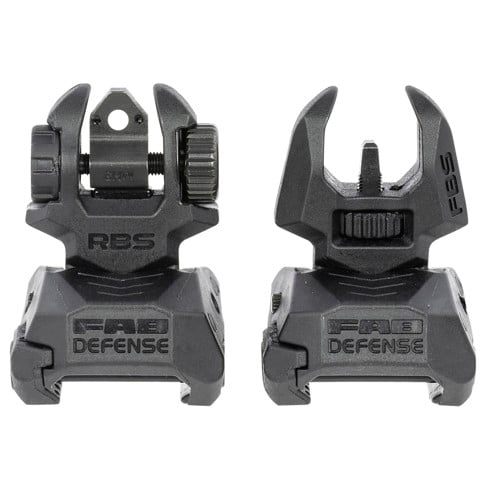 MEPROLIGHT FRBS - Flip Backup Sights -2 Dot Rear/Orange Hyper for sale at KYGUNCO.