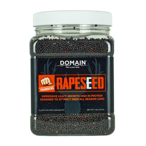 DOMAIN OUTDOORS Pounder - Rapeseed 1/6 Acre Annual 1 lb for sale at KYGUNCO.