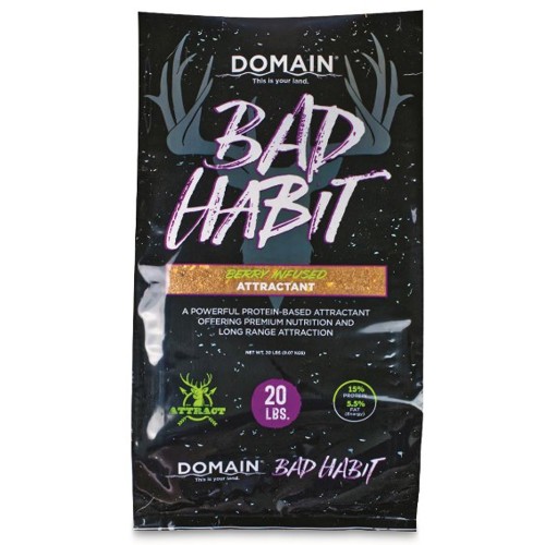 DOMAIN OUTDOORS Bad Habit Attractant 20 lb for sale at KYGUNCO.