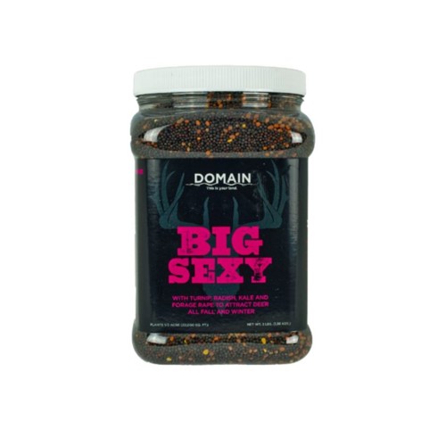 DOMAIN OUTDOORS Big Sexy 1/2 Acre (3LBS) Food Plot Mix for sale at KYGUNCO.