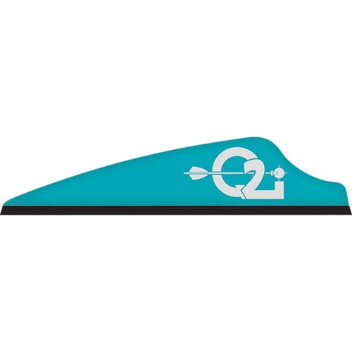 Q2I FUSION X-II 3" Vanes | Teal for sale at KYGUNCO.