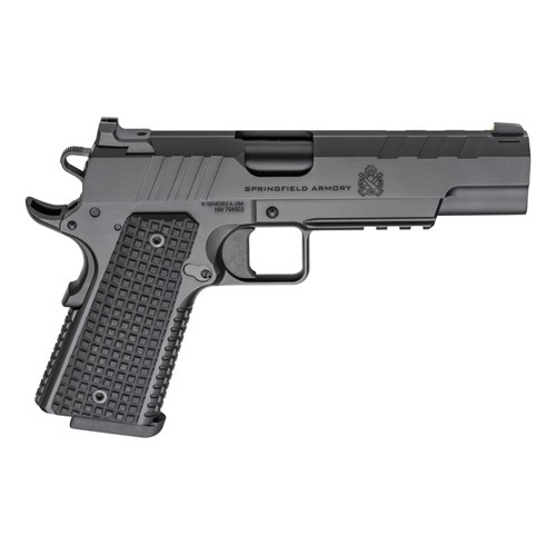 SPRINGFIELD ARMORY Emissary 1911 9mm 5" 9rd Pistol w/ Night Sights | Black + VZ G10 Grips