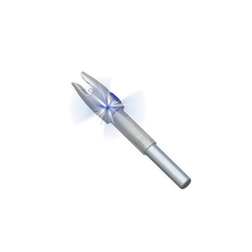 HALO NOCKS Double-Take Blue Lighted FITNock, 3 Pack for sale at KYGUNCO.
