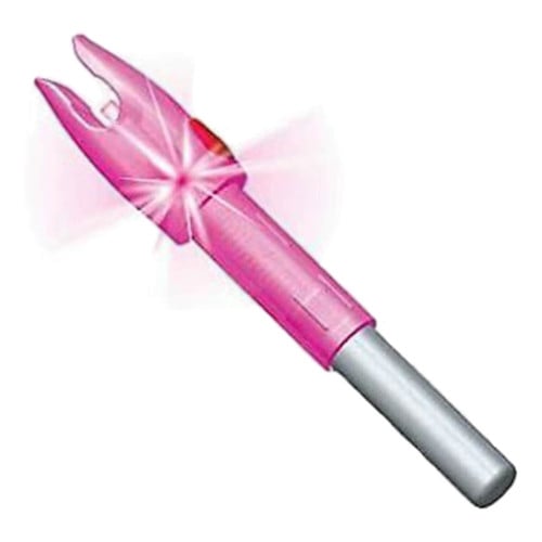 HALO NOCKS Double-Take Pink Lighted FITNock, 3 Pack for sale at KYGUNCO.