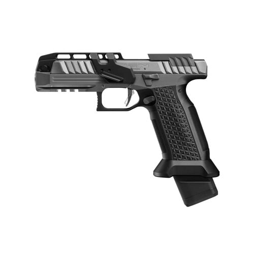 LAUGO ARMS Alien Creator Evolution 9mm 4.8" 22rd - Black / Gray for sale at KYGUNCO.