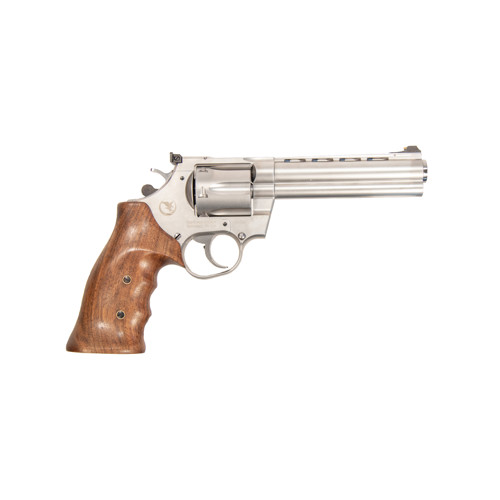 NIGHTHAWK CUSTOM Korth Mongoose 357 Mag 5.25" 6rd Revolver | Black DLC + Rubber Grips for sale at KYGUNCO.