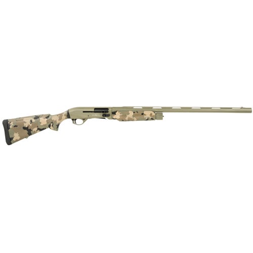 SILVER EAGLE Alpha 2 Inertial 12 Gauge 3" 28" 4+1 Semi-Auto Shotgun | Green + Old School Camo for sale at KYGUNCO.