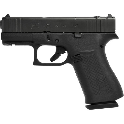 GLOCK QP Only G43X 9mm 10rd w/ Glock Night Sights - Black for sale at KYGUNCO.
