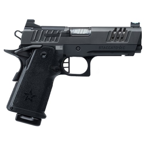 STACCATO C Optic Ready 9mm 4" 17rd - Black for sale at KYGUNCO.