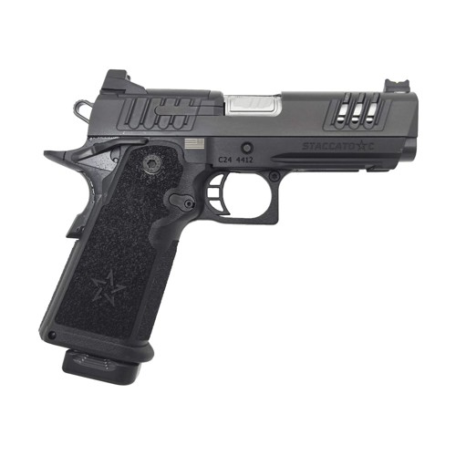 STACCATO C Optic Ready 9mm 4" 17rd - Black for sale at KYGUNCO.