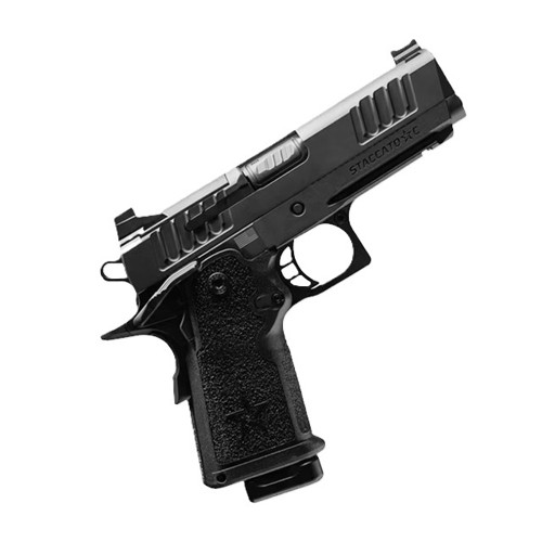 STACCATO C Optic Ready 9mm 4" 17rd Curved Trigger - Black for sale at KYGUNCO.