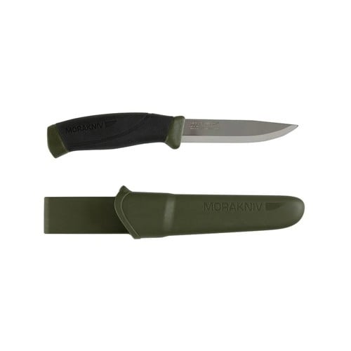 MORAKNIV Companion Fixed 4" Clip Point Blade Knife + Plastic Sheath for sale at KYGUNCO.