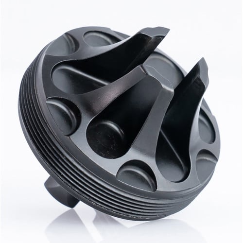 RUGGED SUPPRESSORS Flash Hider Front Cap 7.62mm Black Steel for sale at KYGUNCO.