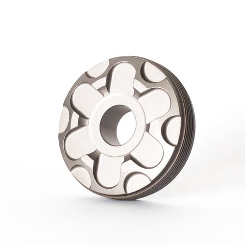 RUGGED SUPPRESSORS TI Front Cap 7.62mm Titanium Teflon for sale at KYGUNCO.