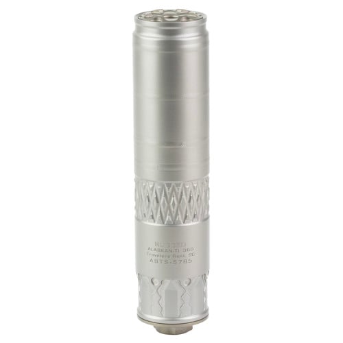 RUGGED SUPPRESSORS Alaskan360 TI 36 Cal 1.60 Dia Rated Up to 338Lapua