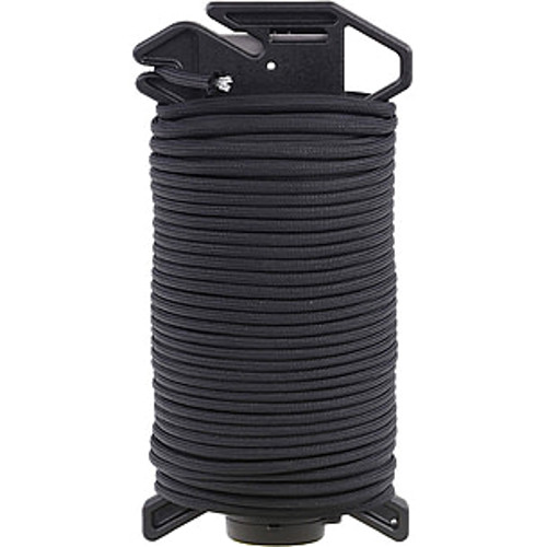ATWOOD Ready Rope in Black 4mm 100 Feet w/ Gear Loop, Storage, and Built-In Cutter for sale at KYGUNCO.