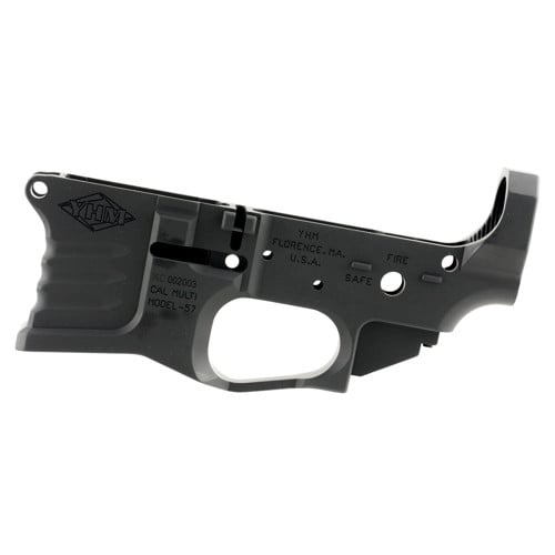 YANKEE HILL MACHINE COMPANY Multi-Caliber Billet Stripped Lower Receiver | Black Aluminum for sale at KYGUNCO.
