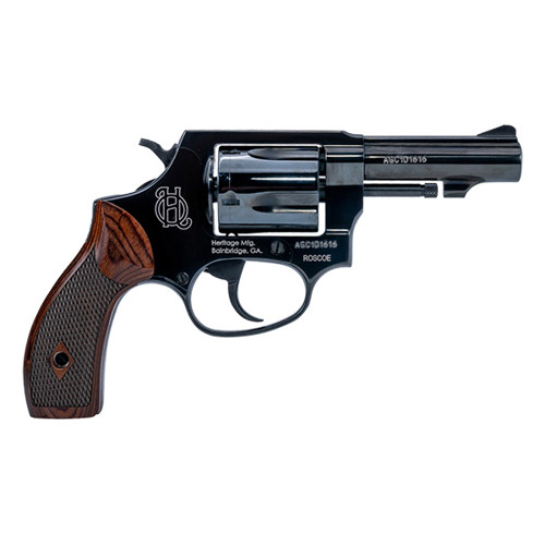 HERITAGE MANUFACTURING Roscoe 38 Special 3" 5rd - Black for sale at KYGUNCO.