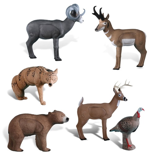 RINEHART TARGETS NASP Set 6 3D Targets for sale at KYGUNCO.