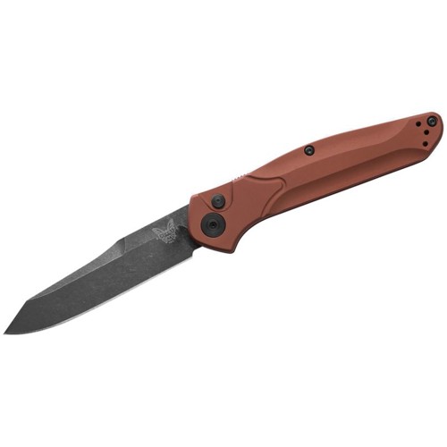 BENCHMADE Osborne Auto Reverse Tanto 3.4" - Burnt Copper for sale at KYGUNCO.