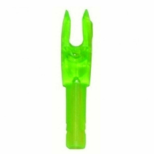 EASTON TECHNICAL 4mm G Arrow Nock, Flo Green | 12 Pack for sale at KYGUNCO.