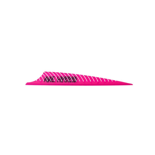ARIZONA ARCHERY Hybrid 10gr Hot Pink Arrow Vanes | 50 Count for sale at KYGUNCO.