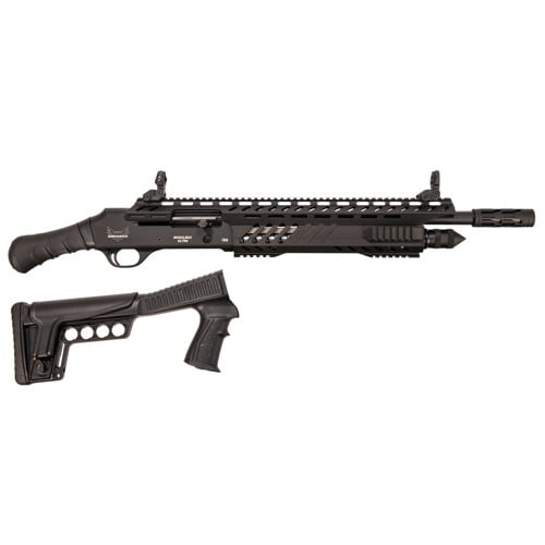 EMPEROR FIREARMS Mogul Max Ultra 12 Gauge 3" 18.5" 4+1 Semi-Auto Shotgun | Black for sale at KYGUNCO.