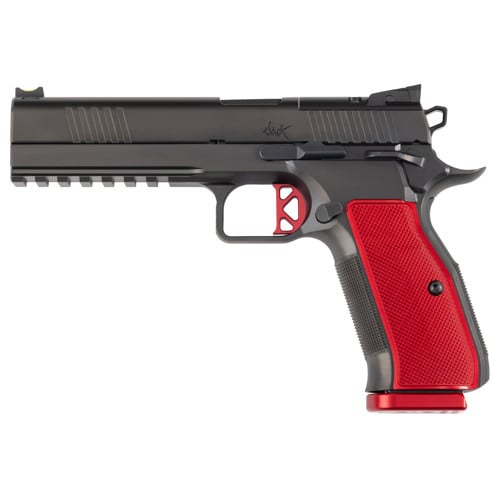 DAN WESSON DWX 9mm 5" 19rd - Red / Black for sale at KYGUNCO.