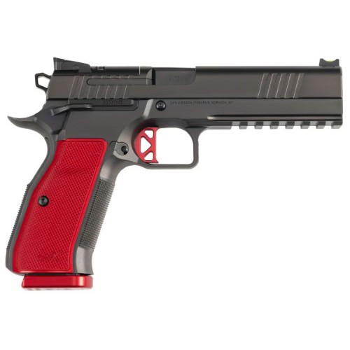 DAN WESSON DWX 9mm 5" 10rd - Red / Black for sale at KYGUNCO.