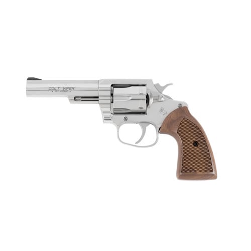 COLT Viper 4.25” 357 Mag 6rd Revolver w/ Walnut Grips - Stainless for sale at KYGUNCO.