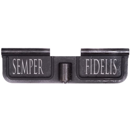 SPIKES TACTICAL Ejection Port Door Semper Fidelis AR15 Black for sale at KYGUNCO.
