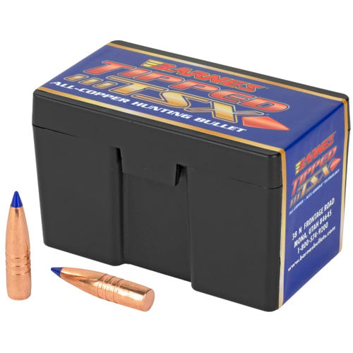 BARNES AMMO Reloading Bullets Tipped TSX 30 Cal 168 Grain 50rd for sale at KYGUNCO.