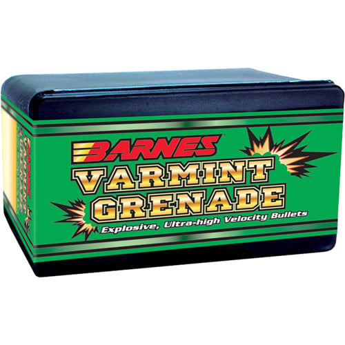 BARNES AMMO 223 Cal Varmint Grenade FB 50Gr 100rd for sale at KYGUNCO.