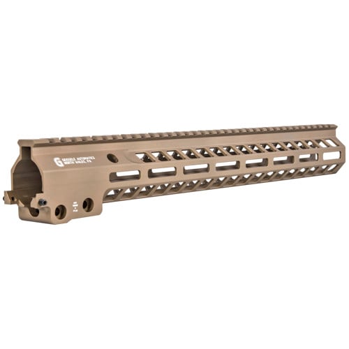 GEISSELE MK14 Super Modular Rail 15" M-LOK Desert Dirt for sale at KYGUNCO.