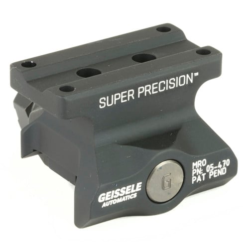 GEISSELE Super Precision Mount Trijicon MRO Lower Black for sale at KYGUNCO.