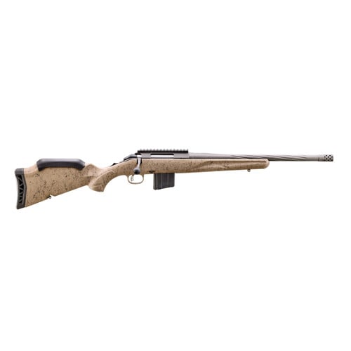 RUGER American Rifle Generation II Ranch 350 Lengend 16.4" 5rd - Flat Dark Earth Splatter for sale at KYGUNCO.