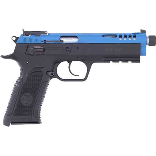 TANFOGLIO Force 22 22 LR 4.9" 10rd - Black / Blue for sale at KYGUNCO.