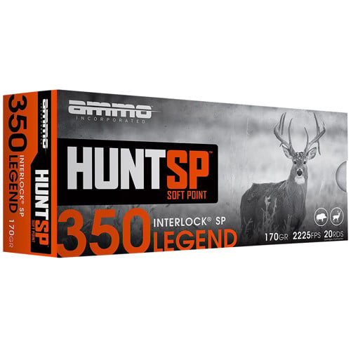 AMMO INC 350 Legend 170Gr Hunt SP 20rd for sale at KYGUNCO.