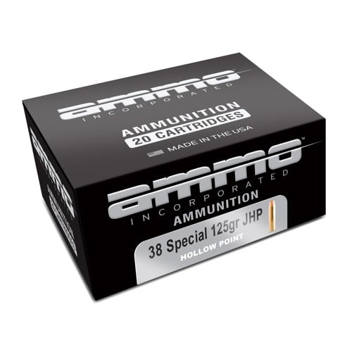AMMO INC 38 Spl 125Gr JHP Signature Defense 20rd for sale at KYGUNCO.