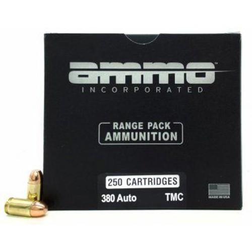 AMMO INC 380 Auto 100Gr TMC Signature Target 250rd for sale at KYGUNCO.
