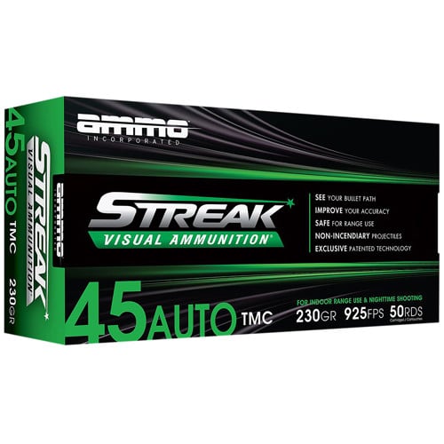 AMMO INC 45 Auto 230Gr TMC Streak Target 50rd for sale at KYGUNCO.