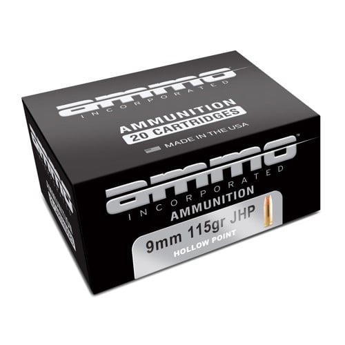 AMMO INC 9mm 115Gr JHP Signature Defense 20rd for sale at KYGUNCO.